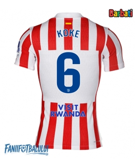 Atletico Madrid Koke #6 Tricou Fotbal Replică 2025-26 Barbati Acasa